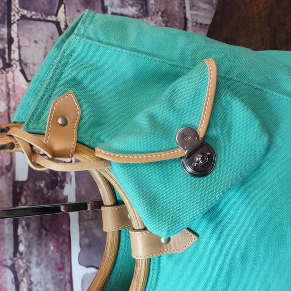 Ralph Lauren Canvas Satchel - Picture 9 of 11